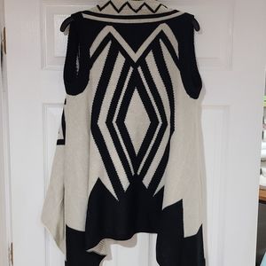 Ci Sono long sweater vest